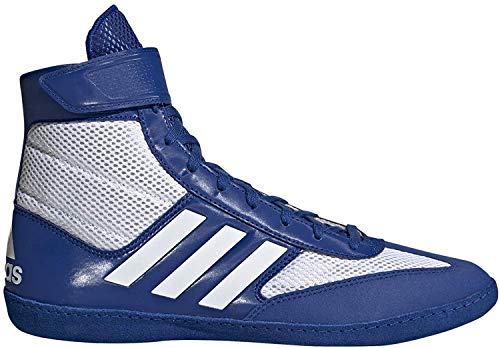 adidas Combat Speed 5 Royal/White Wrestling Shoes 8.5