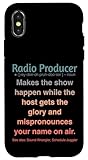 radio reveil iphone x Regalo de radio perfecto para profesionales de los medios que manejan la edición de audio, la planificación de programas y el humor del productor como un jefe. Ideal para cualquier productor de radio divertido