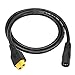 Produktbild RIIEYOCA XT60 auf DC 8mm Steckeradapter, XT60 Buchse auf DC 7,9 mm x 0,9 mm Buchse 14AWG Stromkabel, für tragbares Kraftwerk Solargenerator Solarpanel (1M/3Ft)