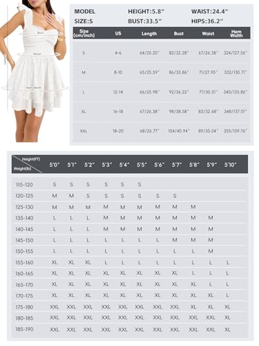 HESUUIO Women's Summer Mini Dress Elegant Backless Hollow Out Eyelets Layered Flowy Swing Short Party Dress Casual Sundress4