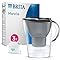 BRITA Wasserfilter-Kanne Marella graphit (2,4l) inkl. 3x MAXTRA PRO All-in-1 Kartusche - NEU - Filter zur Reduzierung von Kalk, Chlor, Blei, Kupfer &amp; geschmacksstörenden Stoffen im Wasser