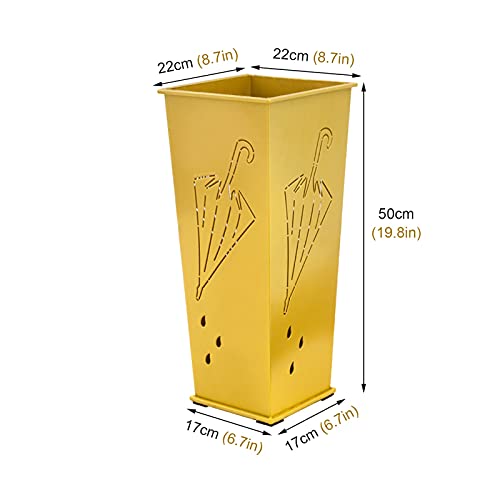 Porte-parapluie rectangulaire compact bureau et maison design discret - 4
