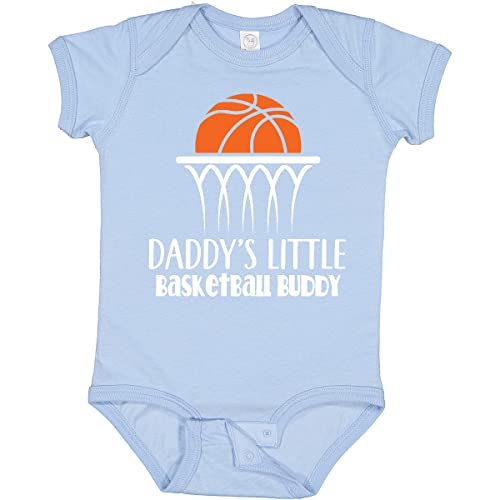 Image of inktastic Daddys Little Basketball Buddy Boys Baby Bodysuit