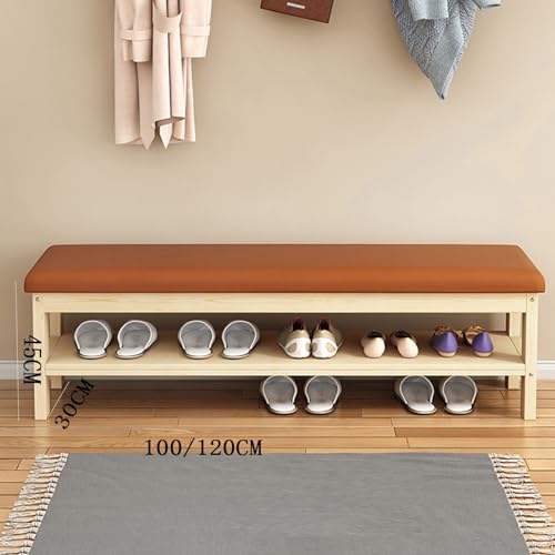 Tabouret de rangement double 100 cm au design modulable couleur A