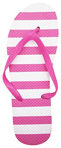 Image of Winterlace Bulk Flip Flops for Wedding Guests 48 Pairs Reception Slippers Destination Beach Pool Spa Sandals Wholesale Pack