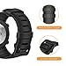 Fintie Watch Band Compatible with Suunto Core, Rubber Accessory Strap Replacement Wrist Sport Bands w/Metal Clasp Compatible with Suunto Core Smartwatch, Black