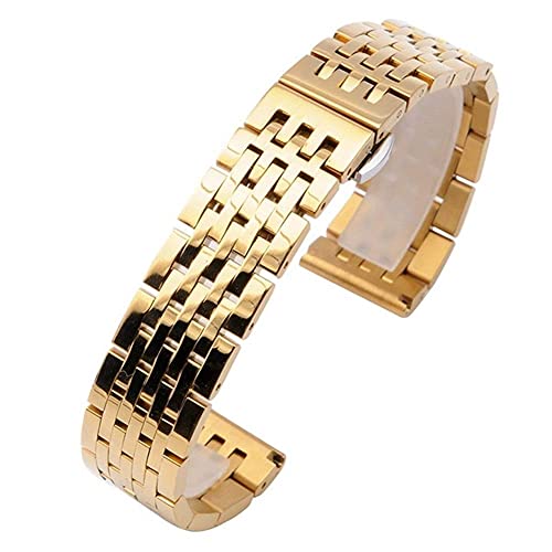 Bracelet en acier inoxydable 20mm argent de qualité supérieure pour montre