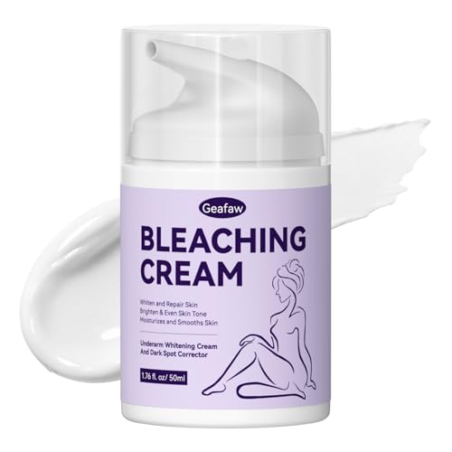 Skin Bleaching Cream, Skin Lightening Cream with Vitamin C for Intimate Areas, Dark Spot Remover for...