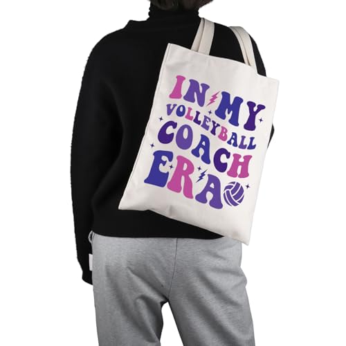 Bolso tote de agradecimiento para entrenador de voleibol 'My Volleyball Coach Era' miniatura 2
