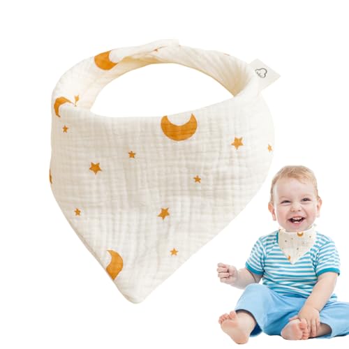 demaxiyad Baberos de Tela | Baberos Absorbentes Niño 0-24 Meses | Bandana Unisex Niño - Tetinas Dentales - Protección Babero Niños Niñas - Toallitas Regurgitación, b, Se référer au descriptif