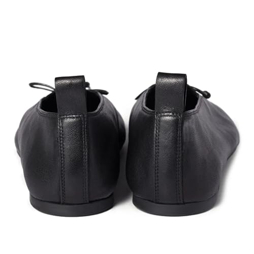 Ballet Flats for Women Round Toe Mary Jane Flats Slip on Bowknot Ballerina Flat Shoes Comfort Light Weight Dress Shoes3