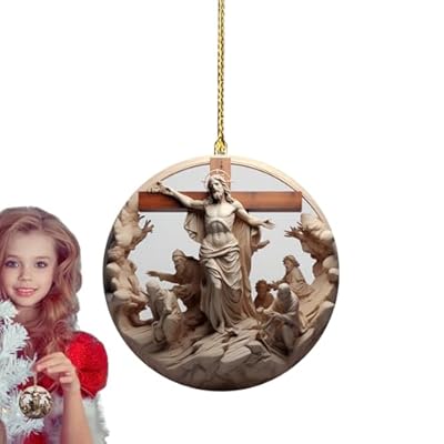 Cristianos de Navidad | Bidimensional Acrílico Decoraciones Religiosas | De Árbol de Navidad - para el Árbol del Jardín, Semana Santa, Vacaciones, Librería, Interior del Coche, Manija | Ya disponible en tu tienda friki favorita! En mundofriki.es! Cristianos de Navidad | Bidimensional Acrílico Decoraciones Religiosas | De Árbol de Navidad - para el Árbol del Jardín, Semana Santa, Vacaciones, Librería, Interior del Coche, Manija | Ya disponible en tu tienda friki favorita! En mundofriki.es!