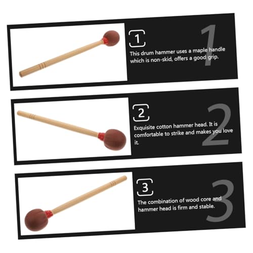 Baqueta Mallet para Bajo BESPORTBLE 15.35 in miniatura 3