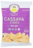 Artisan Tropic Cassava Strips Sea Salt, 4.5 Oz (Pack of 12)