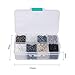 NBEADS 12500 Pcs 2mm Small Glass Seed Beads for Jewelry Making, 12/0 Small Craft Beads, Mini Beads with 1mm Hole for Bracelets Earring Making Supplies Kit