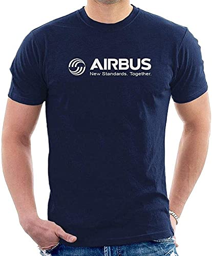 Airbus T-Shirt Aviation Inspired tee R01 Navy Blue Airbus T-Shirt Aviation Inspired tee R01 Navy Blue