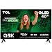 TCL Smart TV Pantalla 40" 40Q3K Android TV FHD QLED Google Cast | Alexa | 2K HDR10| NITS 300 | Panel 60 Hz | Dolby Digital +