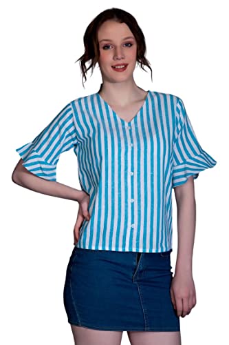 Image of GRECIILOOKS Women's Regular Fit Tops | Tops for Women | Tops for Jeans for Women | Top for Women | One Piece Dress for Women | Western Tops for Women Stylish