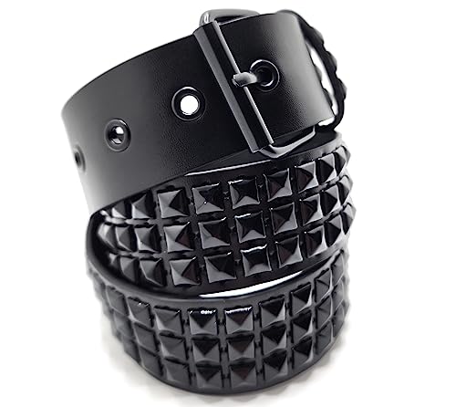 Black Pyramid Studded Belt Trim to Fit2