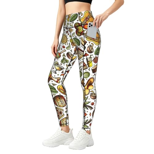 Leggings de moda para mujer ideales para clases de yoga running y pesas en gimnasio
