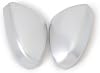 For Jaguar F-PACE 2016-2019 Exterior Side Door Rear View Mirror Cover Trim ABS Matte 2-pc