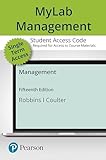 Management -- MyLab Management with Pearson eText Access Code