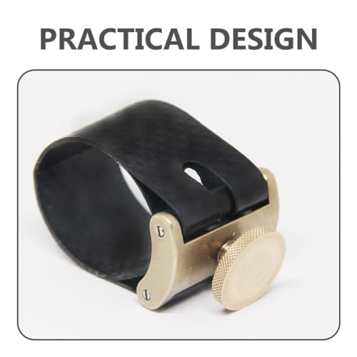 Ligature saxophone alto robuste avec pince solide pour embouchure