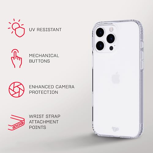 Coque iPhone 16 Pro Max tech21 EvoLite transparente finis les risques de rayures - 4