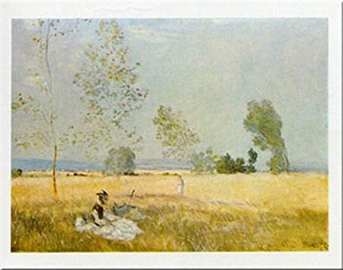 Primavera/Argenteuil by Claude Monet 20 X 28 Art Print Poster