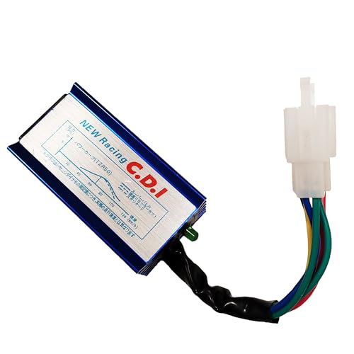 CYDZSW GY6 Bobina de encendido de 6 pines CDI de repuesto para motocicletas chinas ATV y scooters de 50 cc, 125 cc, 150 cc, 200 cc, 250 cc, piezas de rendimiento y accesorios de cuatro ruedas