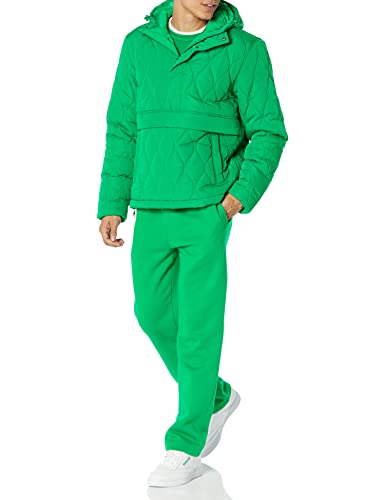 Image of Amazon Essentials Mens Anorak Hooded Quarter-Zip Puffer Coat