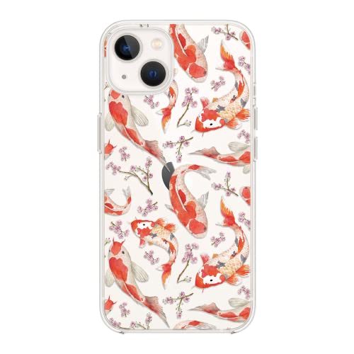 Coque iPhone 14 floral mignon pour les sorties et le quotidien