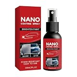 Nano Spray per Auto - Ottieni un'elevata brillantezza e protezione idrofobica, Formula di rivestimento spray rapido, 10,3x3 cm, Capacità 30 ml, Sintetico ceramico avanzato - Per dettagli e vernici