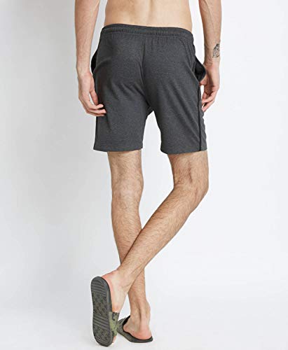 Bare Denim By FBB Solid Knitted Shorts 
