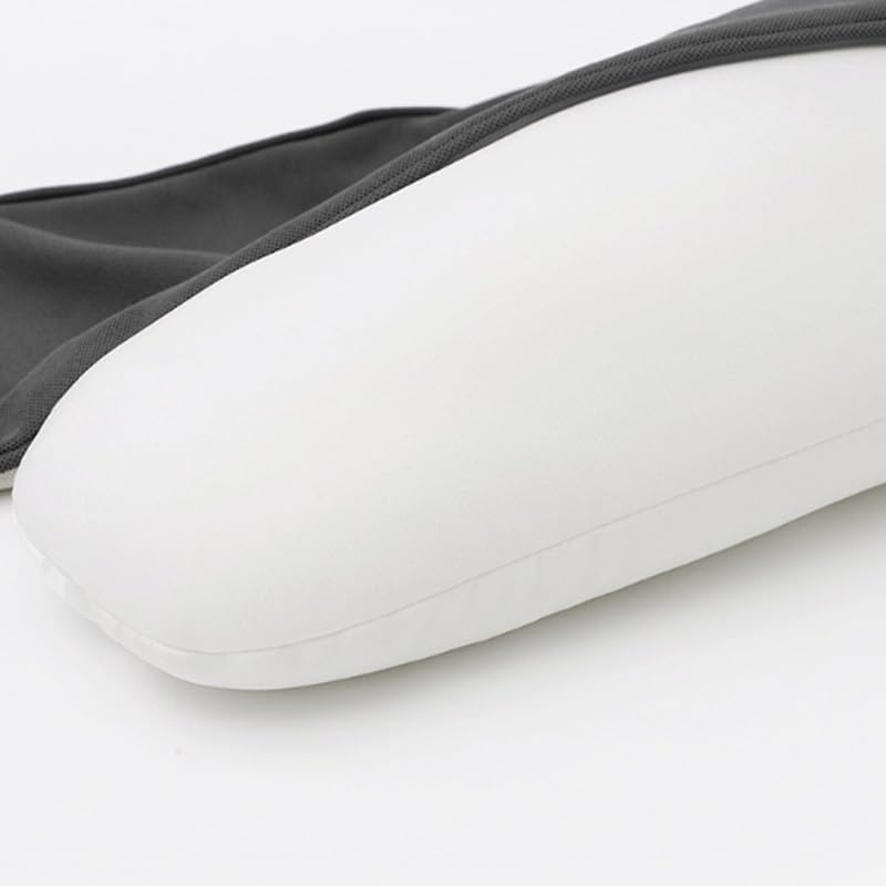 Foam Particle U-Shaped Pillow Solid Color Travel Neck Support Multi-Functional Adjustable