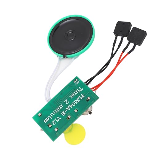Miniatura 5 de Generic Módulo De Sonido Grabable Con Batería De Botón Reemplazable, Chip De Tarjeta De Felicitación, 120 Segundos Para Cajas De Regalo De Tarjetas De Felicitación Caseras De Bricolaje