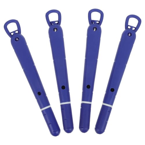 Gogogmee 4pcs Secure Safety Pen for Prisons: 4.5" Anti-Swallow Silicone Writing Pen - Non-Lethal Writing Tool for Mental Health Hospitals Investigations Psychiatric Detention Centers