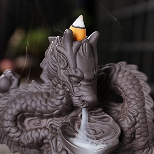 Diffuseur d'encens dragon anti-stress contre mauvaises odeurs - 4