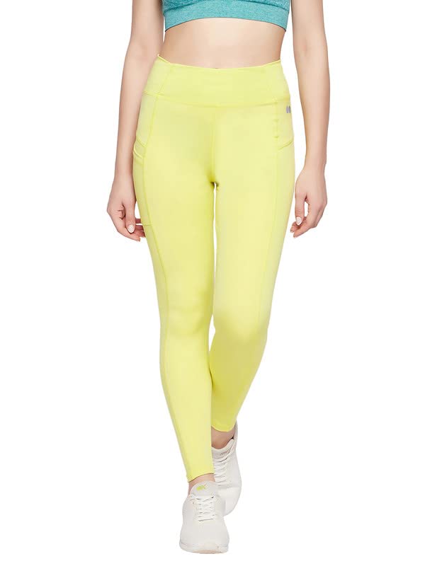 clovia Women's Snug Fit High-Rise Active Tights-picture-14