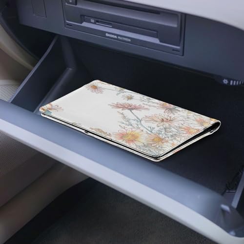 Organizador de coche de cuero miniatura 6