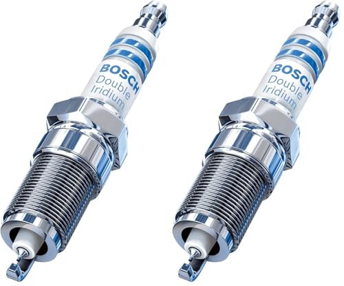Image of Bosch Automotive (9607) OE Fine Wire Double Iridium Spark Plug - Single (Pack of 2)