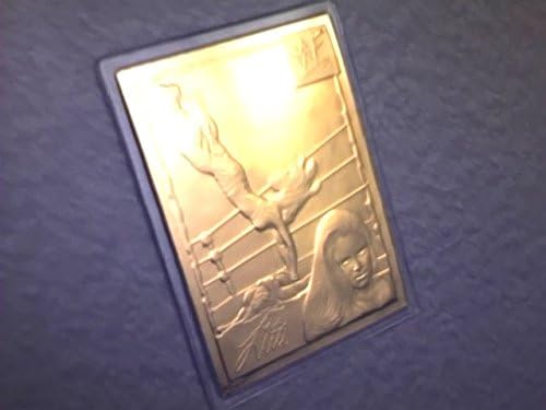 2000 Wwf Wwe Danbury Mint Lita 22kt Gold Foil Wrestling Card #15 (World Wrestling Federation Entertainment, Inc.)