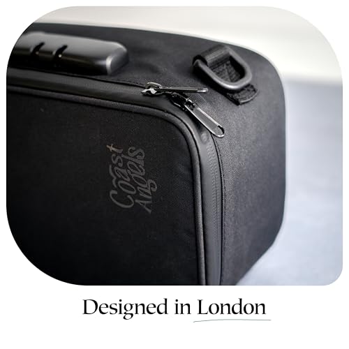 COAST ANGELS Geruchsdichte Tasche mit Schloss – Geruchsdichte Box und Abschließbare Tasche mit Zahlenschloss für Zuhause, Reisen und Geschenke