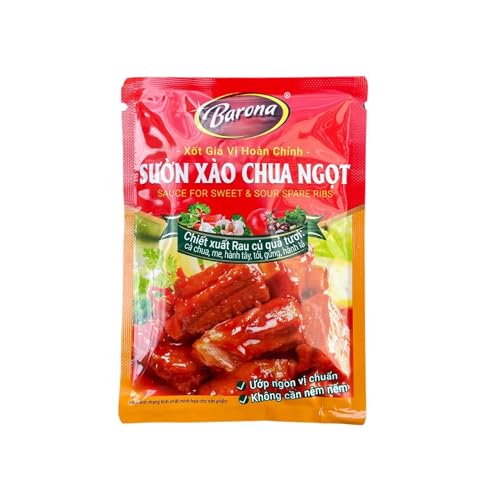 �o���i �Î_���ς��X�y�A���u�\�[�X80g�CXOT SUON XAO CHUA NGOT BARONA (10�߯����)
