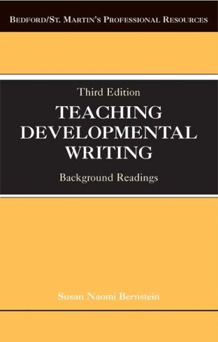 Writing Reading Book Development Buy Teaching Developmental Writing: Background Readings Book Online at ...