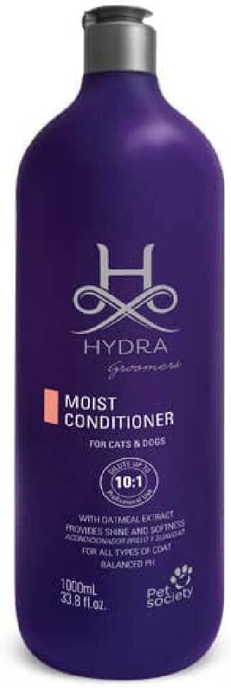 Professional Moisturizing Dog Conditioner, Oatmeal Hair Conditioner for Dogs and Cats, Suitable for All Breeds and Coat Types, Promotes Shine