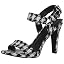 Black White