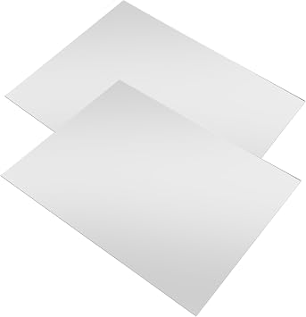 Adhesive Mirror Tiles 30x40cm Wall Mirror Sheets for Home Commercial Use
