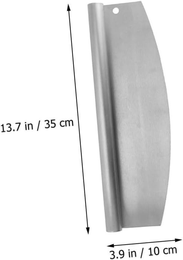 Pizza Cutter and Pizza Transfer Peel Set 2pcs Stainless Steel with Pp Handle and Triangle Spatula for Kitchen and Oven Use