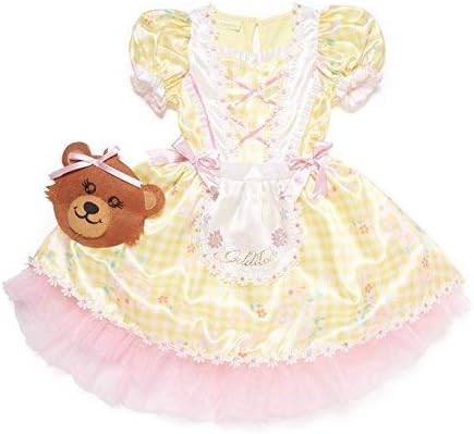 Goldilocks Fairy Tale fancy dress Ages 3-4, 5-6, 7-8 and 9-10 Years, Girls Costume with Wig, Hooped Skirt and Bear-Shaped Bag, Made for TU Collection (9-10 years)